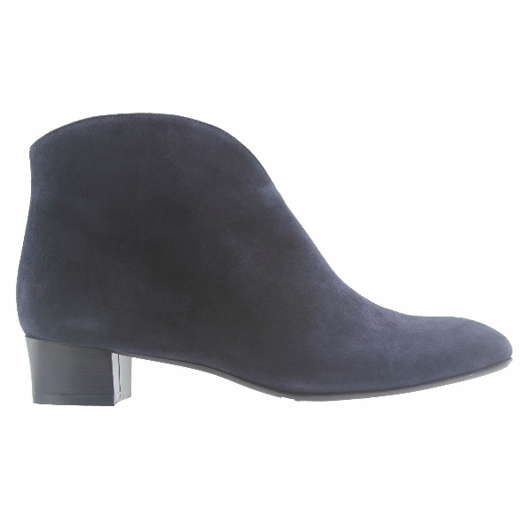 Eva - Navy Suede