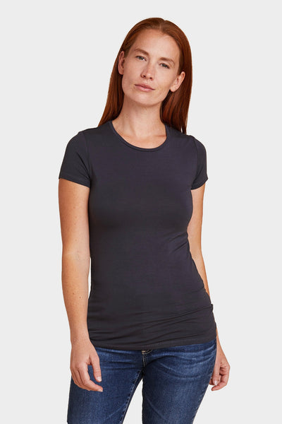Soft Touch S/S Crew Neck - Majestic Filatures Official Site of North America