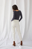 Soft Touch Long Sleeve Boatneck with Marrow-Edge Finish - BOATNECK L/S - Majestic Filatures North America