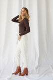 Soft Touch Long Sleeve Boatneck with Marrow-Edge Finish - BOATNECK L/S - Majestic Filatures North America
