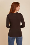SOFT TOUCH L/S V-NECK - MAJESTIC FILATURES