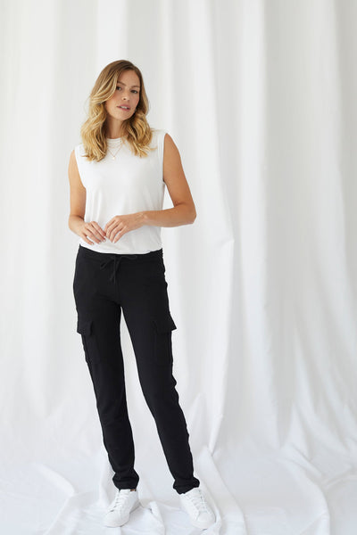 French Terry Cargo Pant - BOTTOMS - Majestic Filatures North America