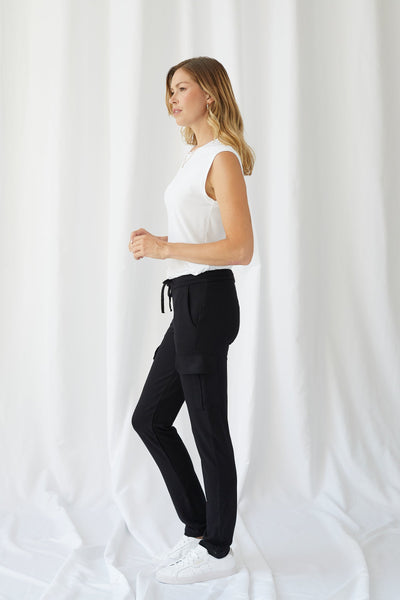 French Terry Cargo Pant - BOTTOMS - Majestic Filatures North America
