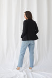 French Terry Brushed Fleece One-Button Blazer - BLAZER - Majestic Filatures North America