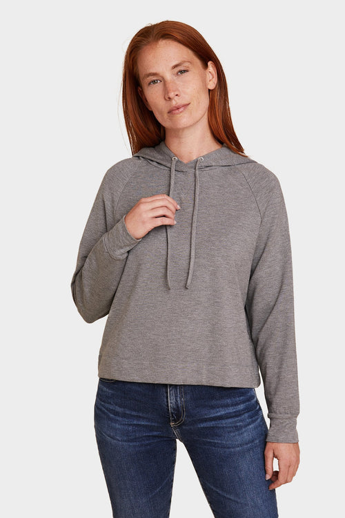 French Terry L/S Hoodie - Majestic Filatures Official Site of North America