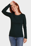 Cotton/Cashmere L/S Crewneck - Majestic Filatures Official Site of North America