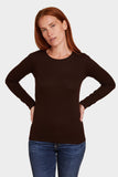 Cotton/Cashmere L/S Crewneck - Majestic Filatures Official Site of North America