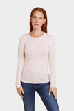 Cotton/Cashmere L/S Crewneck - Majestic Filatures Official Site of North America