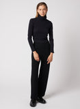 COTTON/CASHMERE LONG SLEEVE TURTLENECK - TURTLENECK L/S - Majestic Filatures North America
