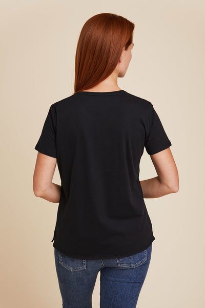DELUXE COTTON BOXY S/S CREW - MAJESTIC FILATURES