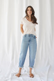 Linen Stretch Short Sleeve V-Neck Tee - V NECK S/S - Majestic Filatures North America