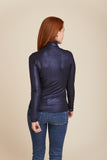 SOFT TOUCH METALLIC L/S TURTLENECK - MAJESTIC FILATURES