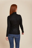 SOFT TOUCH METALLIC L/S TURTLENECK - MAJESTIC FILATURES