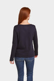 Cotton Cashmere Double Face Boatneck - Majestic Filatures Official Site of North America