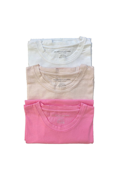 Cotton Silk Touch Crewneck 3-Piece Gift Pack - Majestic Filatures Official Site of North America