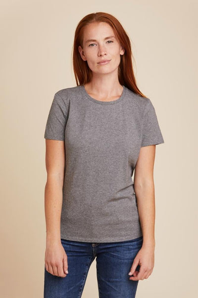 COTTON SILK TOUCH S/S CREWNECK - MAJESTIC FILATURES