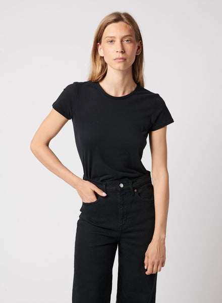 Deluxe Cotton Short Sleeve Crew Neck T-Shirt - CREW S/S - Majestic Filatures North America