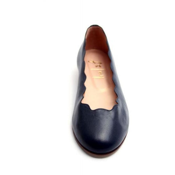 Jigsaw Navy Nappa